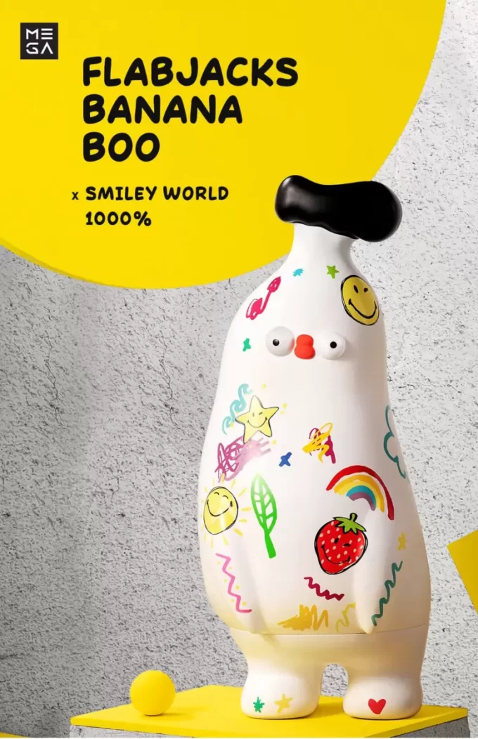 ΜΕΓΑΛΗ ΣΥΛΛΟΓΗ 1000% FLABJACKS Banana Boo × Smiley