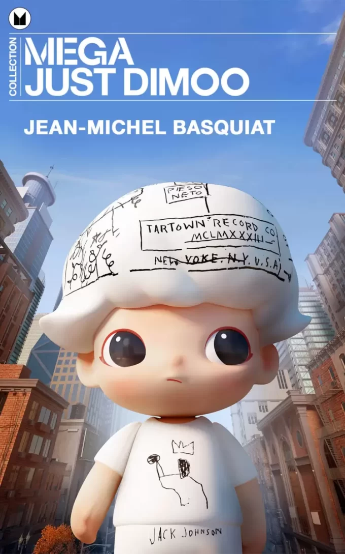 ΜΕΓΑΛΗ ΣΥΛΛΟΓΗ 1000% JUST DIMOO × Jean-Michel Basquiat