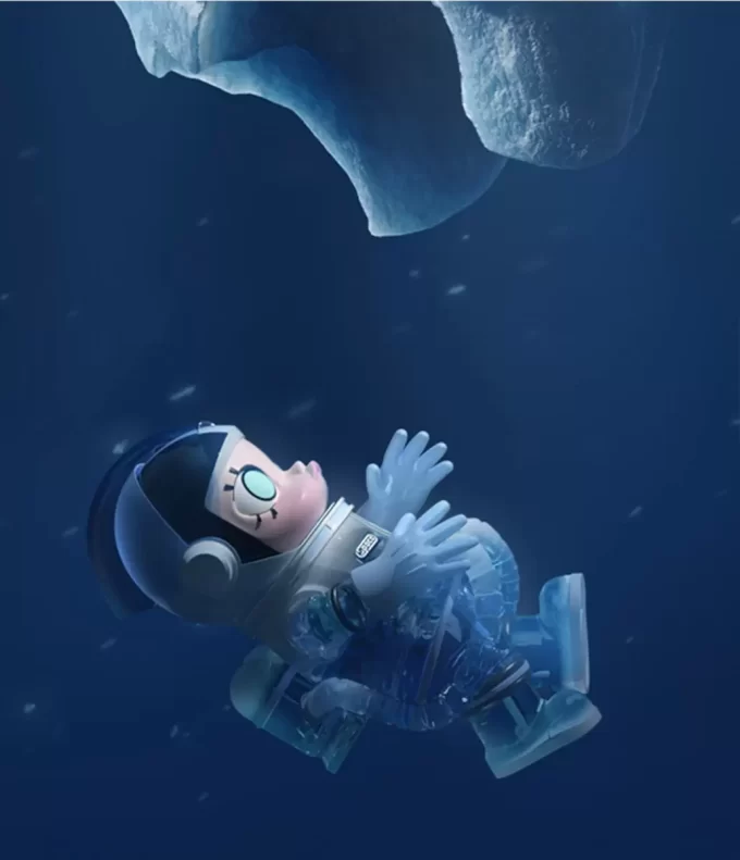 ΜΕΓΑΛΗ ΣΥΛΛΟΓΗ 1000% ΔΙΑΣΤΗΜΙΚΟΣ Παγετώνας MOLLY