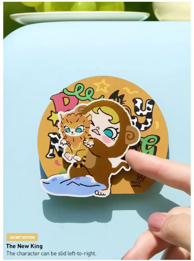 Baby Molly & Baby Tabby Series – Κουτί με μαγνήτη ψυγείου για στόρι