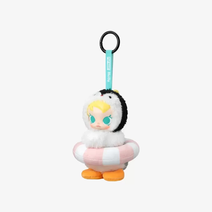 Baby Molly × Pingu Happy Fishing Series – Βινυλικό Κουτί με Λούτρινα Σκουλαρίκια
