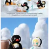 Baby Molly × Pingu Happy Fishing Series – Βινυλικό Κουτί με Λούτρινα Σκουλαρίκια