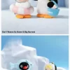 Baby Molly × Pingu Happy Fishing Series – Βινυλικό Κουτί με Λούτρινα Σκουλαρίκια