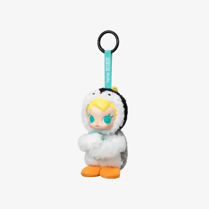 Baby Molly × Pingu Happy Fishing Series – Βινυλικό Κουτί με Λούτρινα Σκουλαρίκια