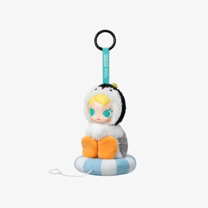 Baby Molly × Pingu Happy Fishing Series – Βινυλικό Κουτί με Λούτρινα Σκουλαρίκια
