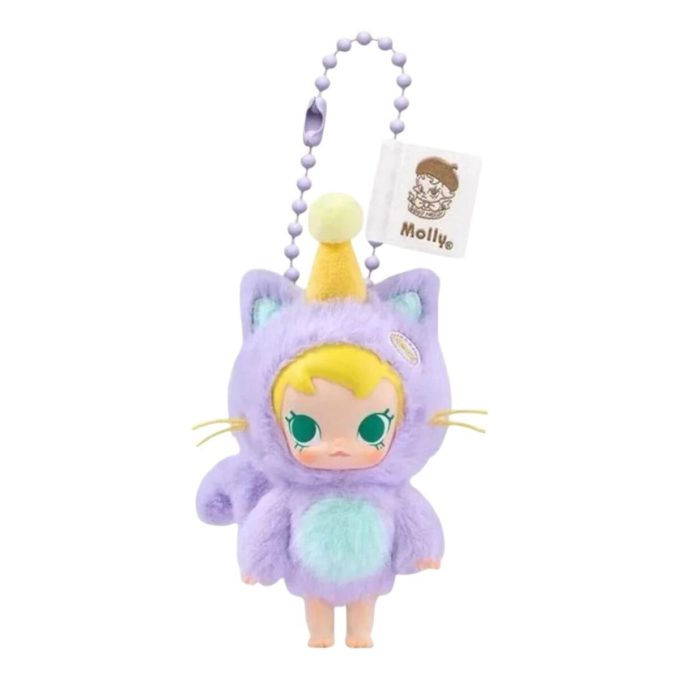 Λούτρινο μενταγιόν βινυλίου Baby Molly Pocket Friends “Leave Me Alone”