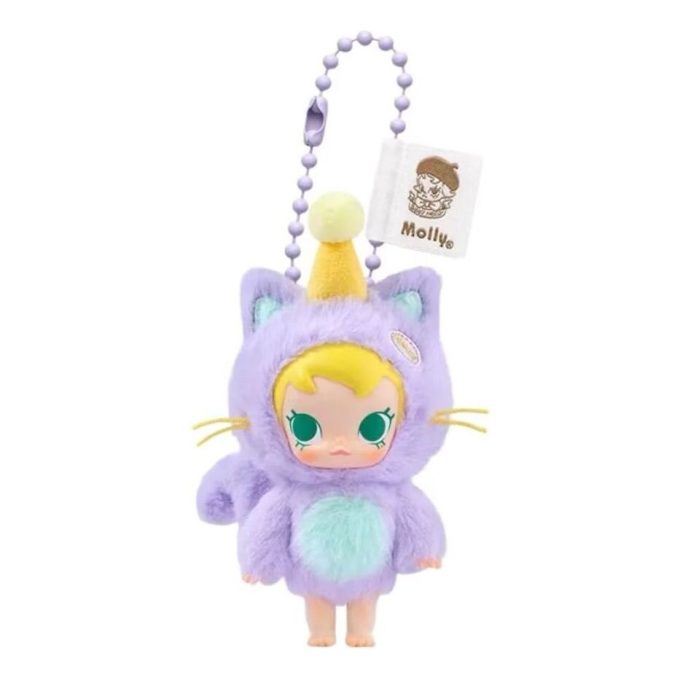 Λούτρινο μενταγιόν βινυλίου Baby Molly Pocket Friends “Leave Me Alone”