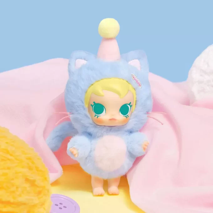 Baby Molly Pocket Friends Series – Λούτρινο Κουτί με Στόρια από Βινύλιο