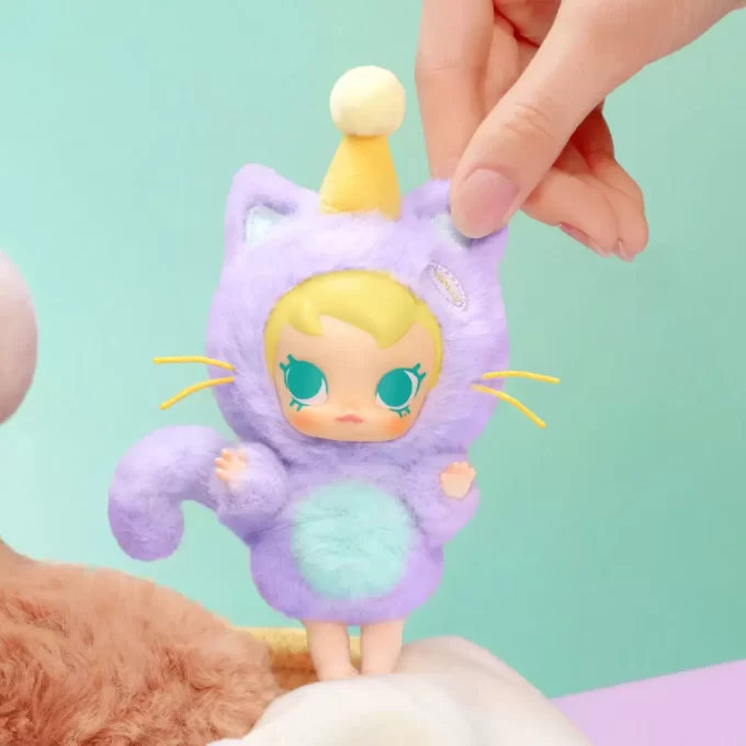 Baby Molly Pocket Friends Series – Λούτρινο Κουτί με Στόρια από Βινύλιο