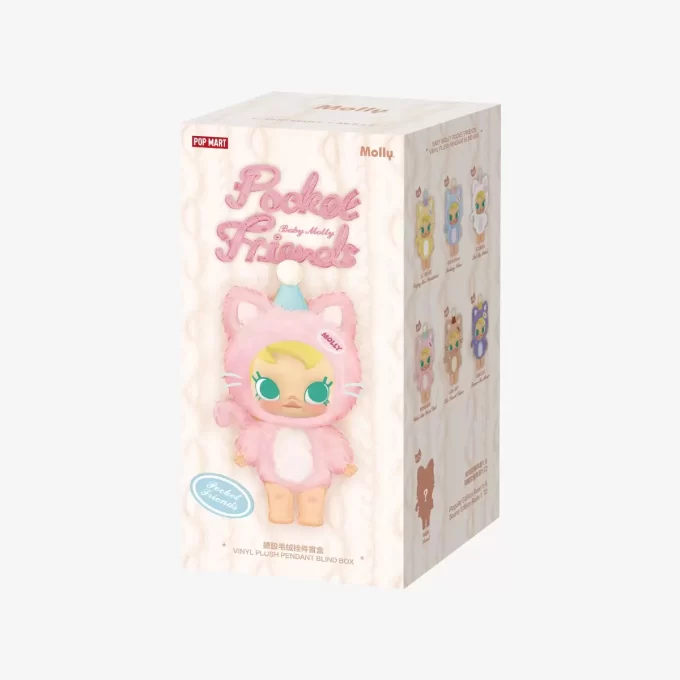 Baby Molly Pocket Friends Series – Λούτρινο Κουτί με Στόρια από Βινύλιο