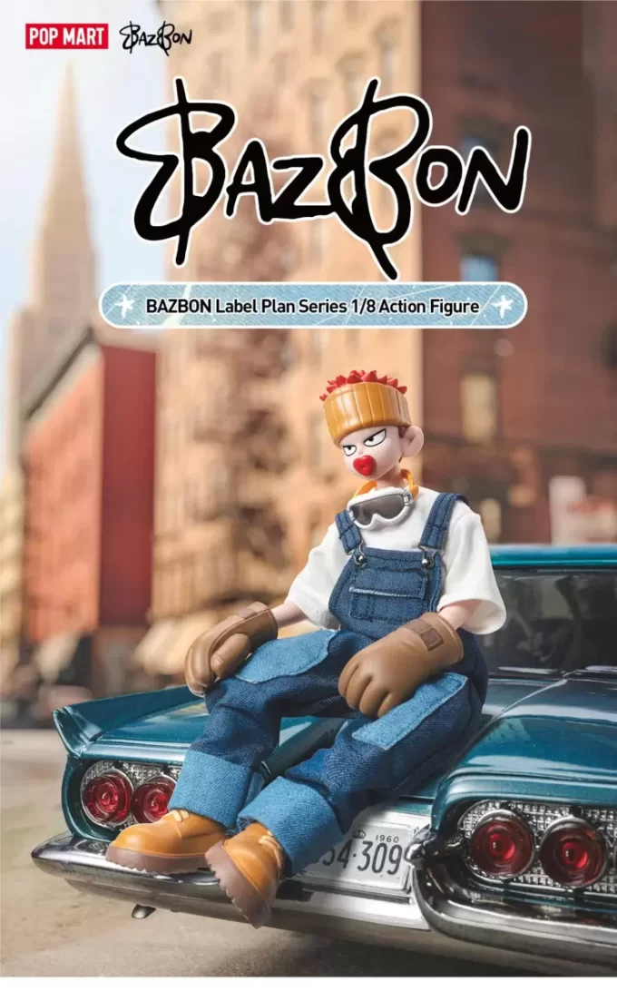 Φιγούρα δράσης BAZBON Label Plan Series 1/8