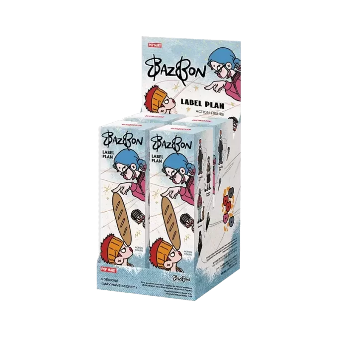 Φιγούρα δράσης BAZBON Label Plan Series 1/8