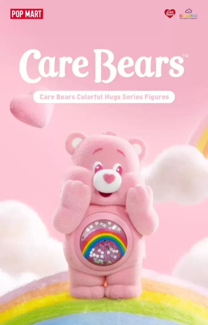 Φιγούρες Care Bears Πολύχρωμες Αγκαλιές Σειράς