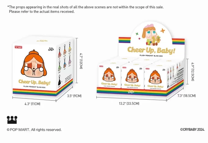 ΣΕΙΡΑ CRYBABY CHEER UP, BABY! – Λούτρινο Κουτί για Στρίφ
