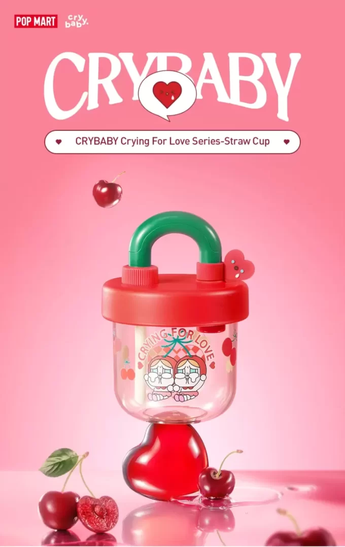CRYBABY Crying For Love Series – Κύπελλο με άχυρο CRYBABY Crying For Love Series – Κύπελλο με άχυρο
