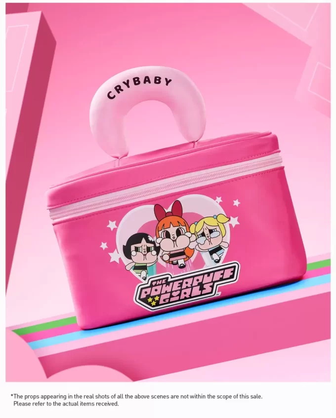 CRYBABY × Σειρά Powerpuff Girls – Τσάντα καλλυντικών