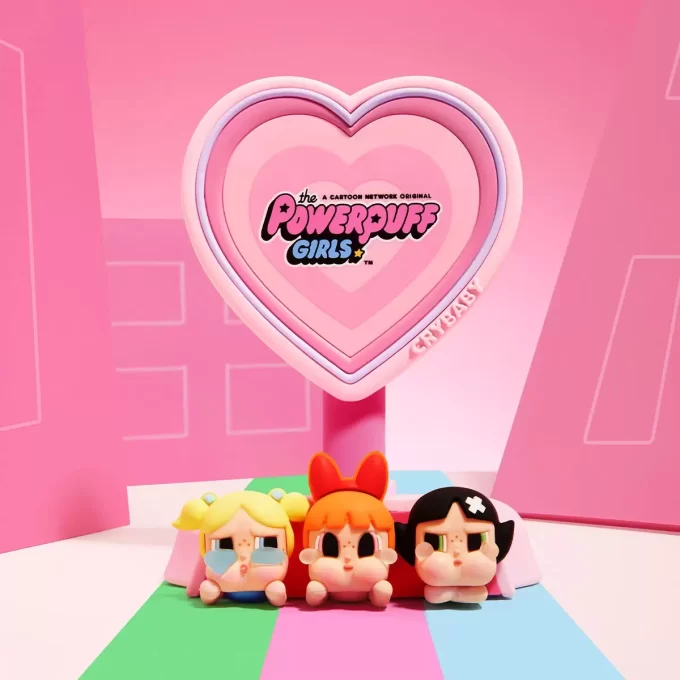 CRYBABY × Σειρά Powerpuff Girls – Βάση Κινητού Τηλεφώνου