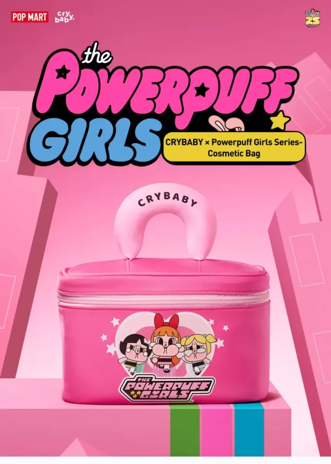 CRYBABY × Σειρά Powerpuff Girls – Τσάντα καλλυντικών