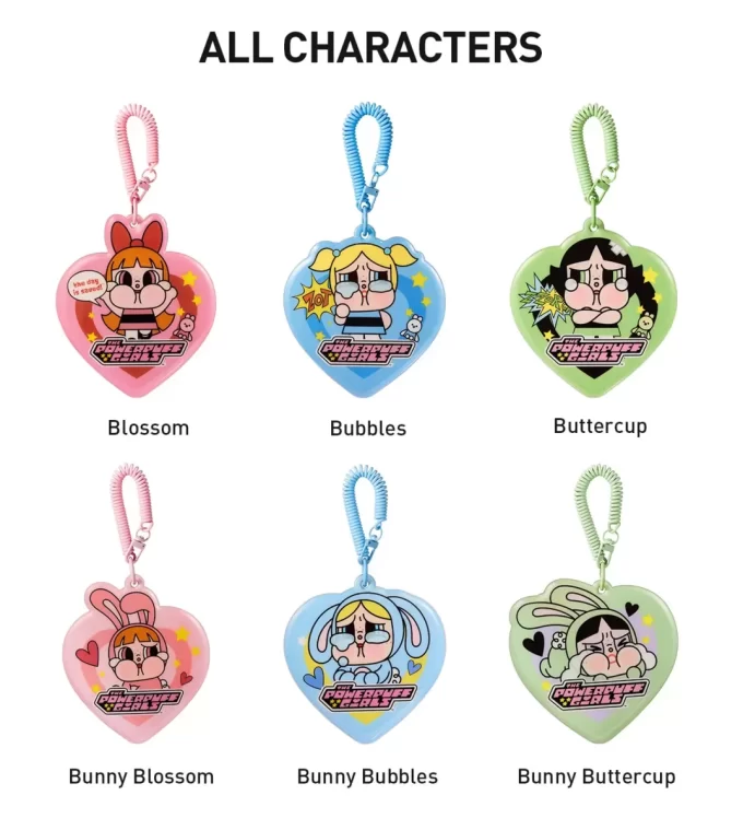 CRYBABY× Powerpuff Girls Series – Θήκη για Κάρτες – Κουτί με Τυφλά Σχέδια