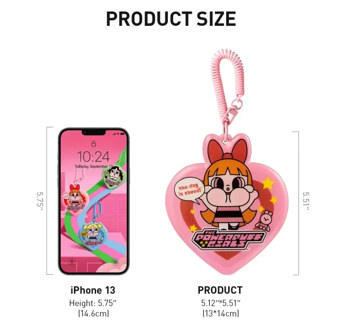 CRYBABY× Powerpuff Girls Series – Θήκη για Κάρτες – Κουτί με Τυφλά Σχέδια