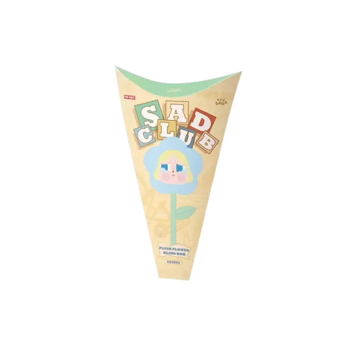 CRYBABY Sad Club Series – Λούτρινο Κουτί Στρίφτ με Λουλούδια