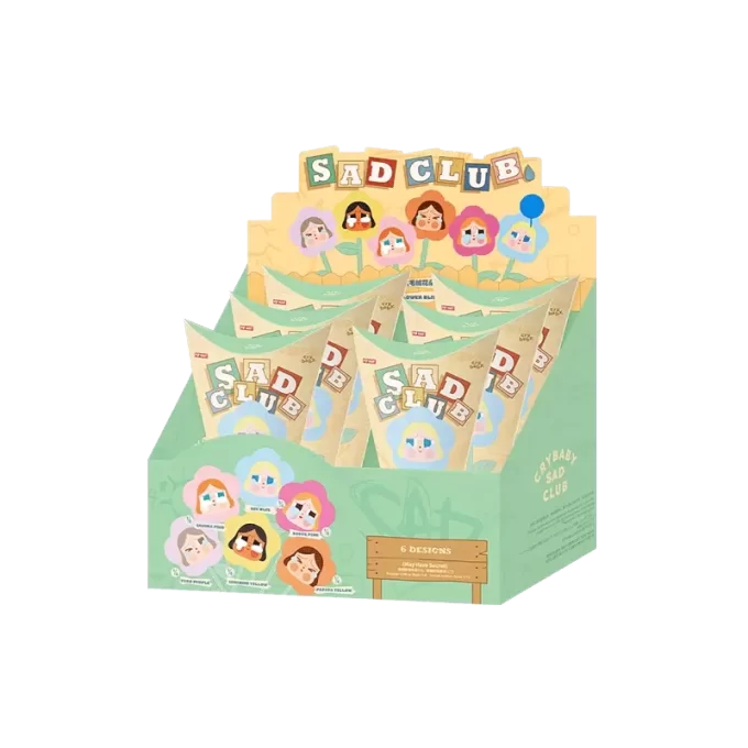 CRYBABY Sad Club Series – Λούτρινο Κουτί Στρίφτ με Λουλούδια