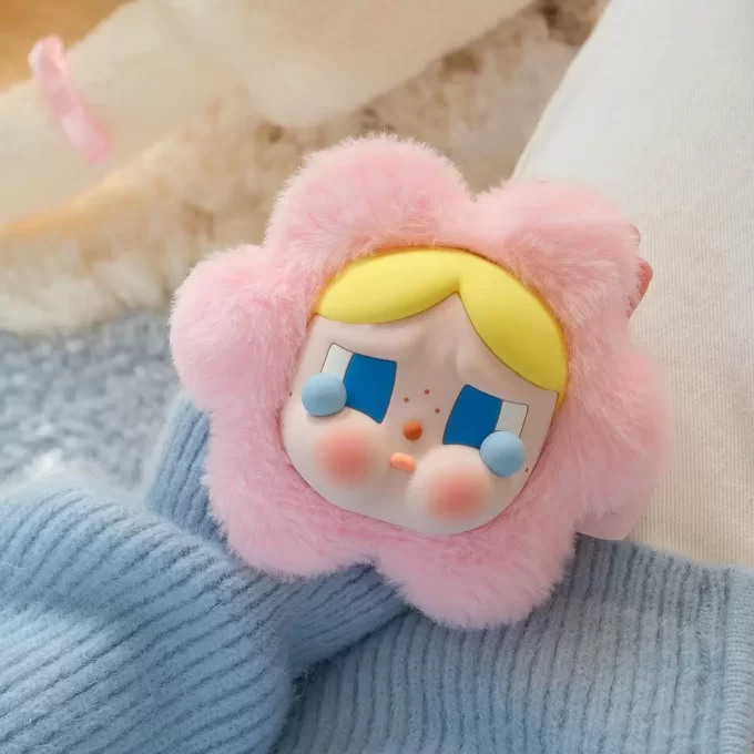 CRYBABY Sad Club Series – Τσάντα ακουστικών από σιλικόνη με βελούδο