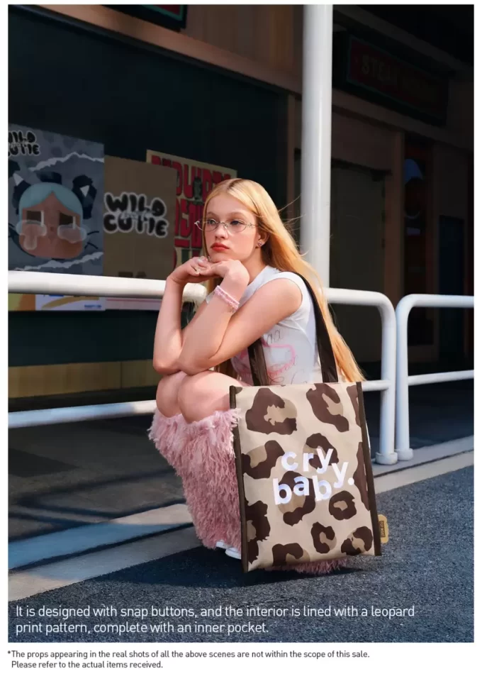 Τσάντα ώμου CRYBABY Wild But Cutie Series