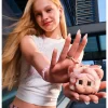 CRYBABY Wild But Cutie Series – Λούτρινο Κρεμαστό Κουτί Στρίφτ από Βινύλιο