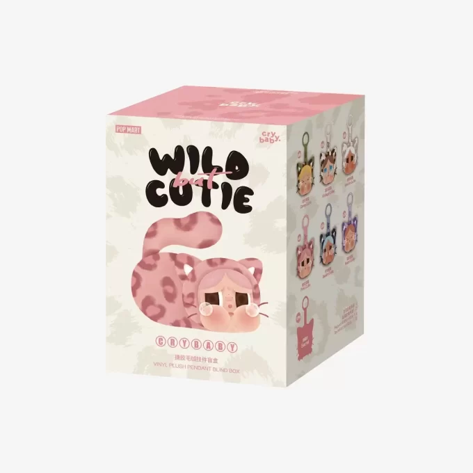 CRYBABY Wild But Cutie Series – Λούτρινο Κρεμαστό Κουτί Στρίφτ από Βινύλιο