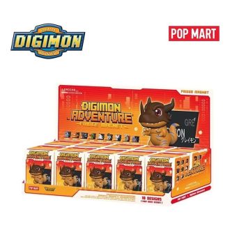 Σφραγισμένη Θήκη Ψυγείου με Μαγνήτη Digimon (10 Τυφλά Κουτιά)