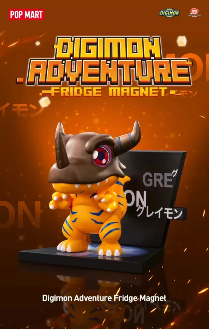 Φιγούρες Digimon Adventure Fridge Magnet Series