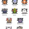 Φιγούρες Digimon Adventure Fridge Magnet Series