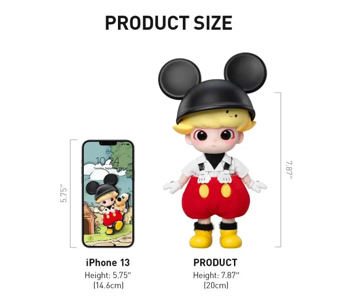 Φιγούρα δράσης DIMOO MICKEY 1/8
