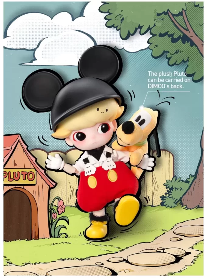 Φιγούρα δράσης DIMOO MICKEY 1/8