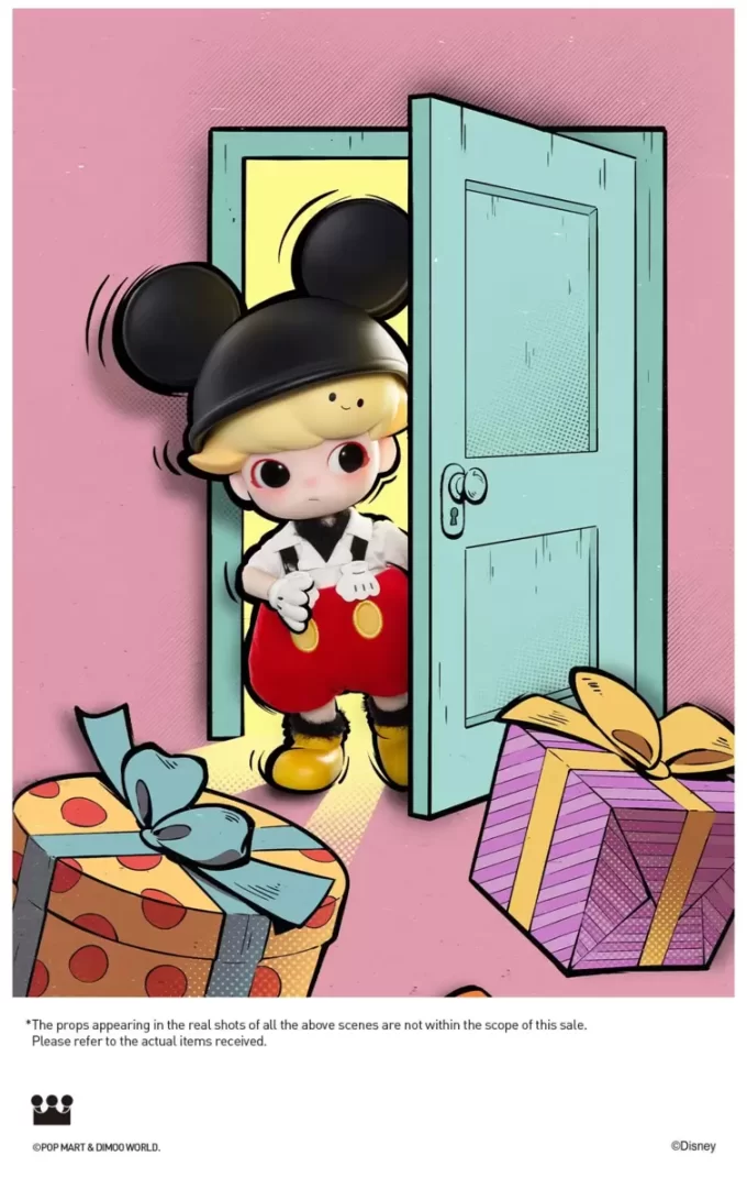 Φιγούρα δράσης DIMOO MICKEY 1/8