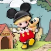 Φιγούρα δράσης DIMOO MICKEY 1/8