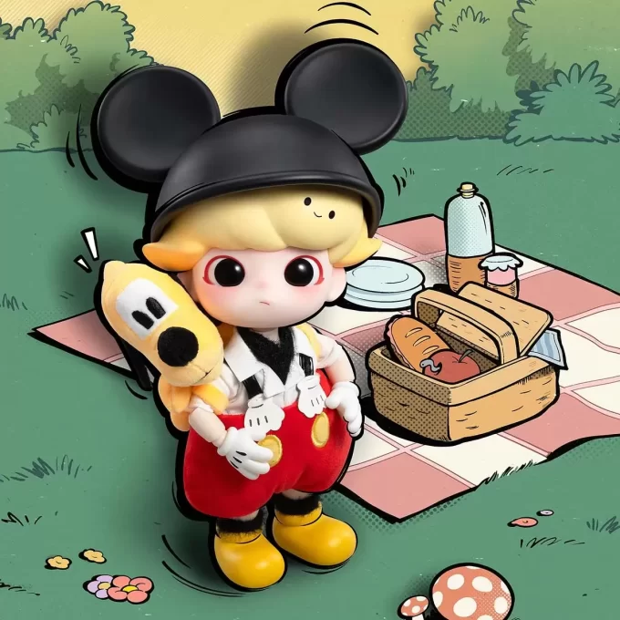 Φιγούρα δράσης DIMOO MICKEY 1/8