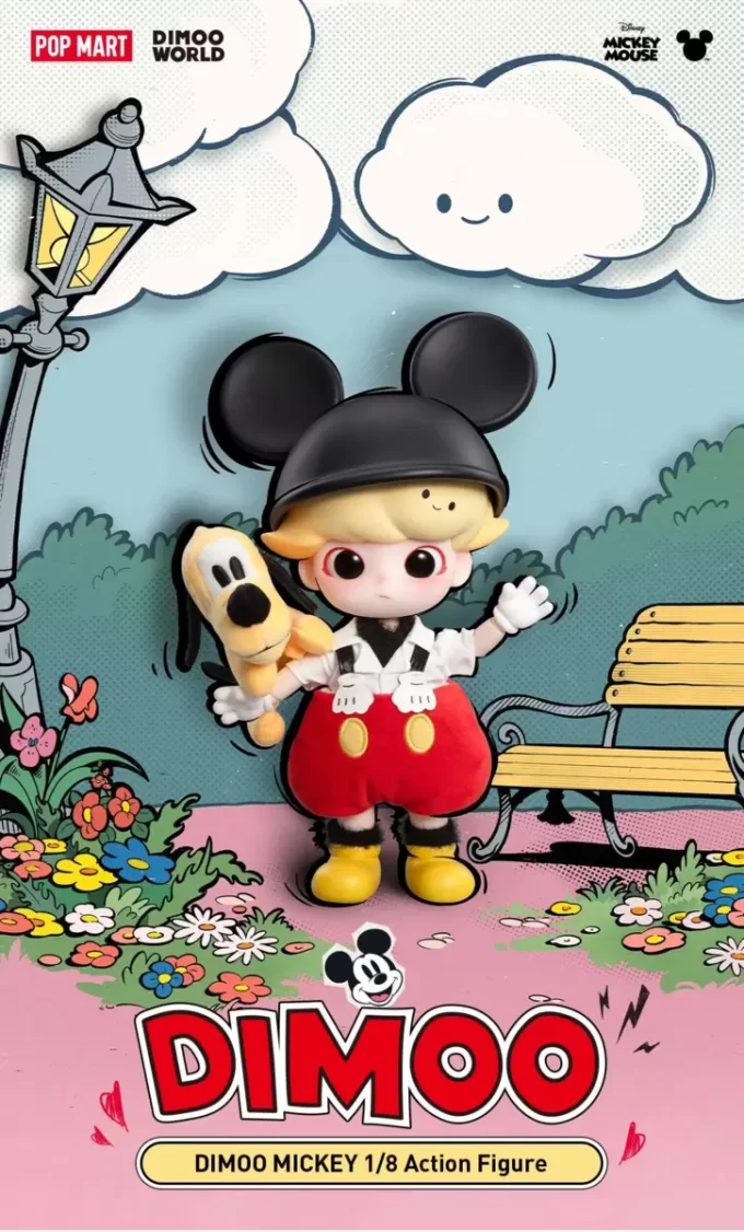 Φιγούρα δράσης DIMOO MICKEY 1/8