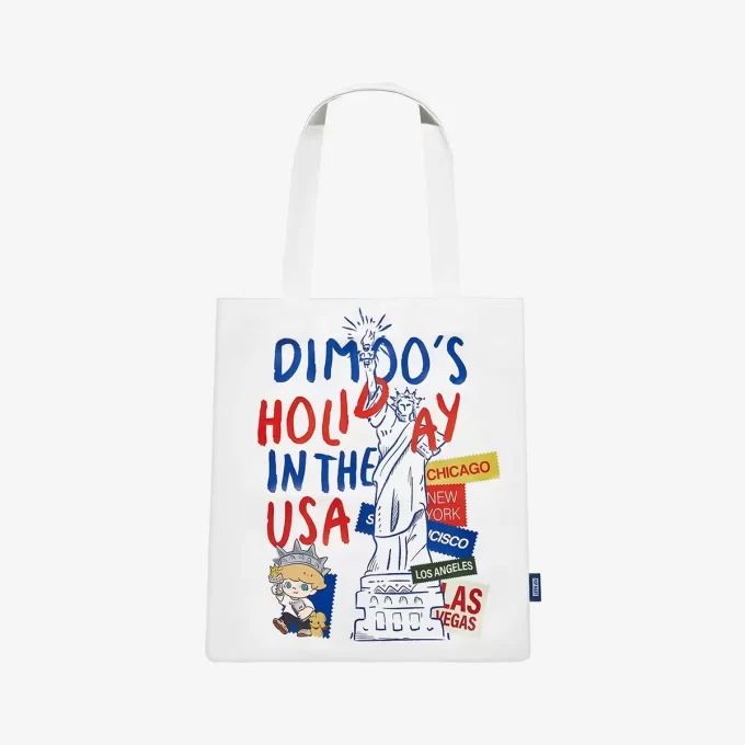 ΣΕΙΡΑ DIMOO’S HOLIDAY IN THE USA – Τσάντα από καμβά