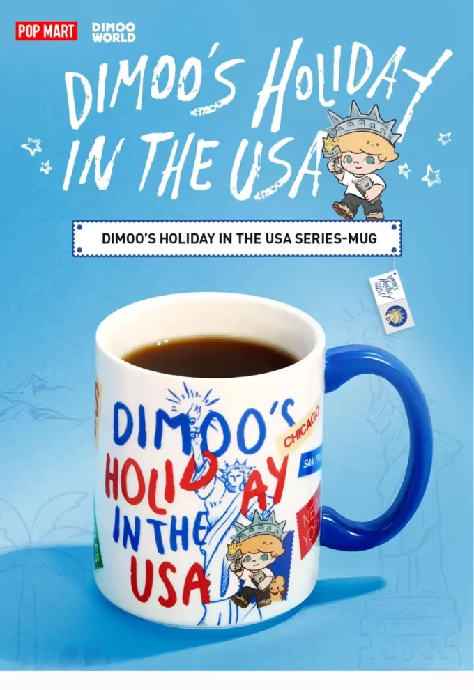 ΣΕΙΡΑ DIMOO’S HOLIDAY IN THE USA – Κούπα