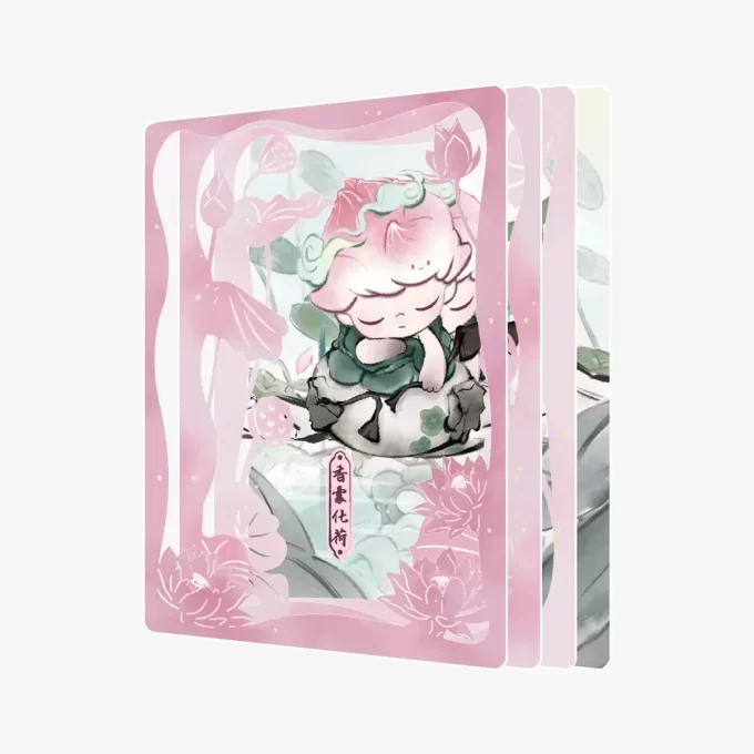 DIMOO Stories In The Cup Series Figures Collection Cards
