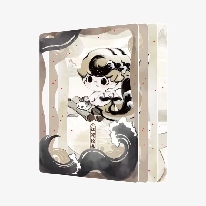DIMOO Stories In The Cup Series Figures Collection Cards