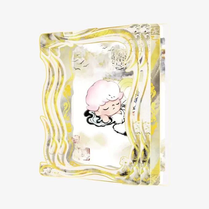 DIMOO Stories In The Cup Series Figures Collection Cards