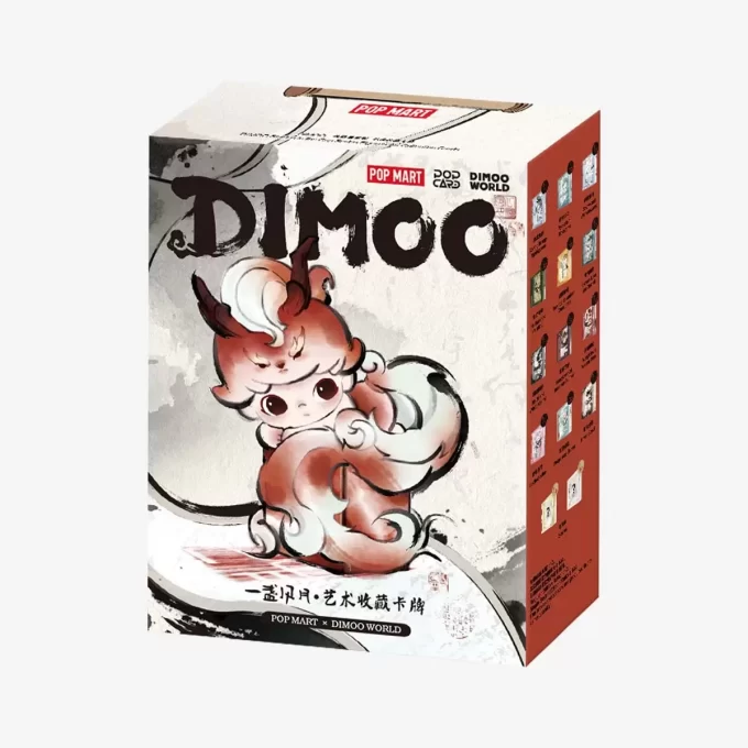 DIMOO Stories In The Cup Series Figures Collection Cards