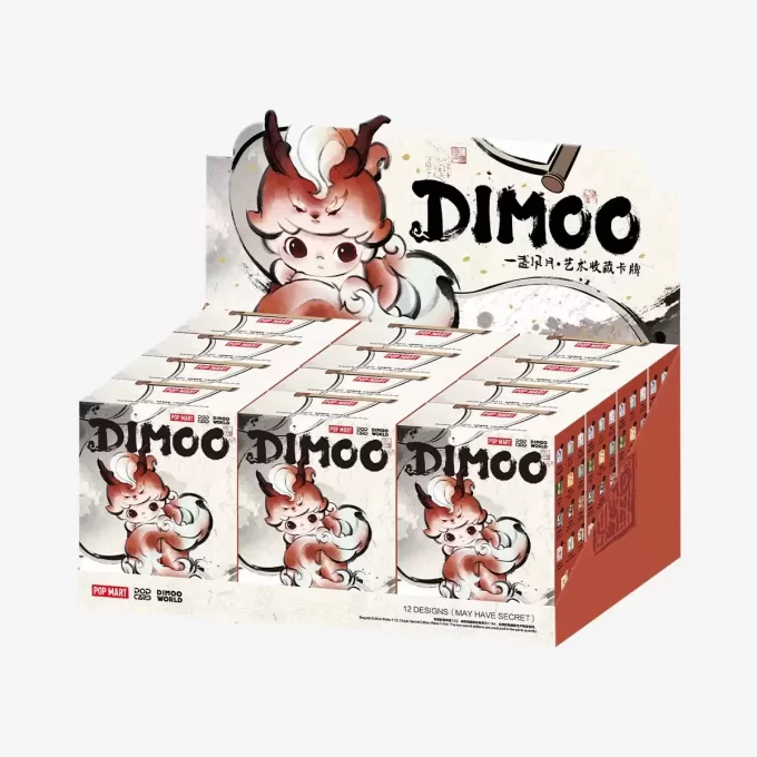DIMOO Stories In The Cup Series Figures Collection Cards