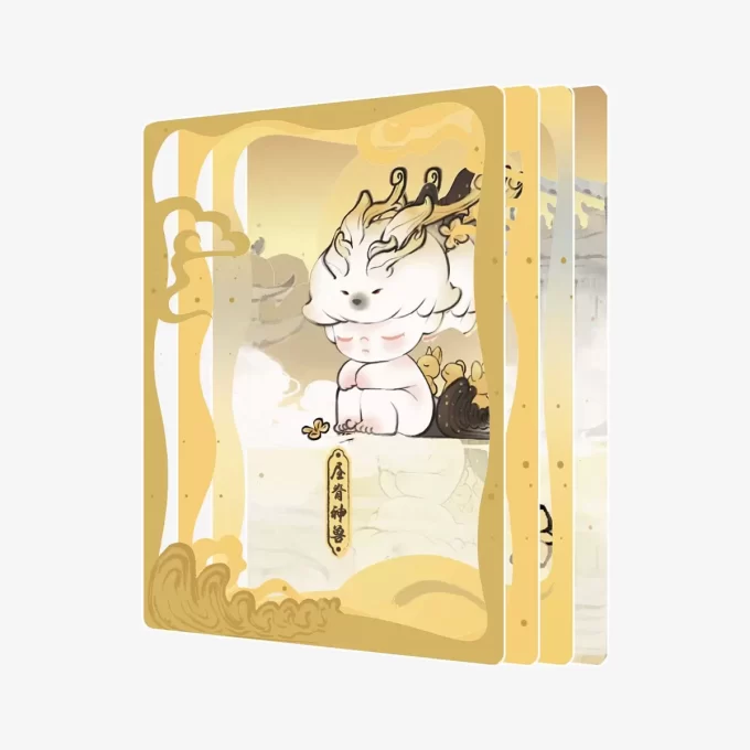 DIMOO Stories In The Cup Series Figures Collection Cards