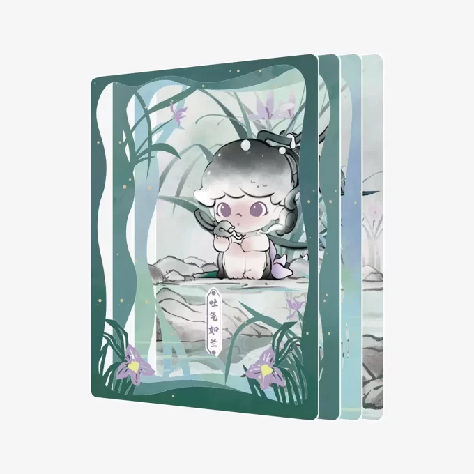 DIMOO Stories In The Cup Series Figures Collection Cards