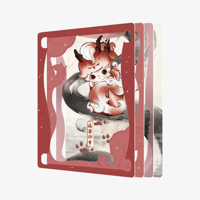 DIMOO Stories In The Cup Series Figures Collection Cards
