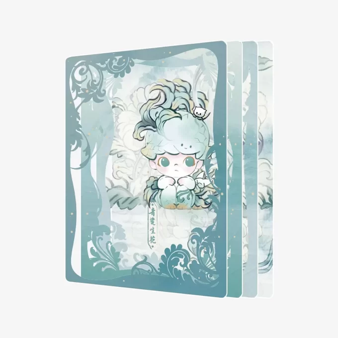 DIMOO Stories In The Cup Series Figures Collection Cards